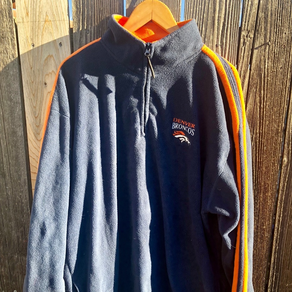 Men’s Genuine Broncos Fleece Pullover 2XL